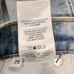 Hudson Jeans Hudson NWT Gracie Mid-Rise Cut Off Jean Short Size 25 Frayed Hem Light Wash Photo 6