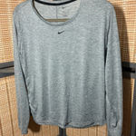 Nike Heather Gray Long Sleeve Top Photo 0