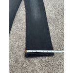 American Eagle  super stretch super hi-rise crop flare black denim jeans size 0 Photo 12