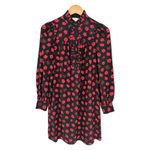 Kate Spade | XXS | Silk Floral Poppy Print Belted Mini Shirtdress | Retail $398! Photo 4