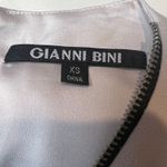 Gianni Bini  Women's XS Black White Colorblock Zip Dress Sleeveless Chiccore Photo 4