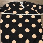 Madewell NWT Wallace Black and Tan Polka Dot Sweater Sz M Photo 2