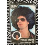 Oversized Afro Costume Wig Black Size undefined Photo 2