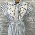  Polly Farms Blue Stripe Dress Photo 1