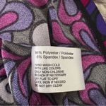 Oscar de la Renta  Jersey Knit Long Sleeve Multi Color Top, Sz M Photo 10