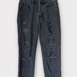 American Eagle Vintage High Rise distressed 00 short Black Photo 0