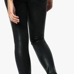 joe's jeans Size 24 The Bella 11" High Rise Skinny Coated Black Denim Stretch Photo 1