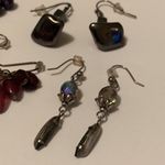 Lot Of 4 Costume Earrings Pierced Beaded Dangle Bead Photo 1
