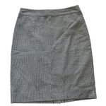 J.Crew NWT  Factory The Pencil Skirt Navy White Strip‎ 100% Cotton Size 4 Photo 0
