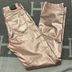 Guess 💙NWT Pink Metallic High Rise Straight Leg Jeans Photo 2