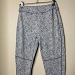 Gymshark  Hi-Rise Leggings Marled Athleisure Heather Gray Light Wash Sz M Photo 3