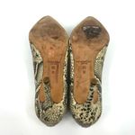 Coach Teddie Snake Print Leather Pumps Women's 8.5 US Photo 7