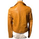 Skies Are Blue Anthropologie  Faux Leather Jacket size XS Photo 1