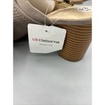 Liz Claiborne  Goldie Taupe Koala Slingback Heels Sandals Womens 9.5 Photo 3