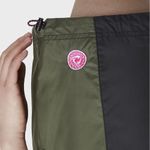 Nike  Sportswear Icon Clash Athleisure Woven Mini Skirt Green/Black Medium NWOT Photo 5