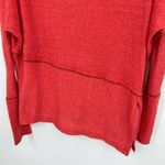 Free People Londontown Long Sleeve Thermal Top coral orange oversized size XS Photo 7