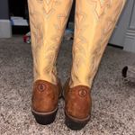 Tony Lama  Women’s Boots Cowboy Yellow 7 Photo 2
