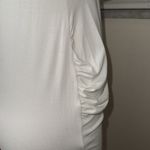 ASOS  Maternity NWT white dress woman size 8 stretchy Photo 4