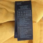 Xxi  Mustard Yellow Linen Blend Aline Tie Waist Button Mini Skirt Womens Small Photo 7