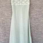 Halston Heritage Halston slip dress nightgown nightie lingerie beaded floral lace size PM Photo 0