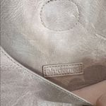 Ahdorned blush pink vegan leather crossbody messenger bag Photo 2