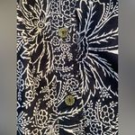 Size 14 Cachareal French Midi Black & White Floral Print Photo 3