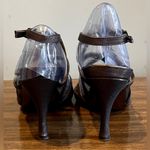 Donald Pliner Donald J. Pliner ‘Asby’ Bronze Leather Strappy Heels, Size 8 Photo 5