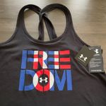 Under Armour  women crisscross back Freedom tank top black size S NWT Photo 1