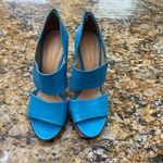Bottega Veneta  Blue Peep Toe Heels sz38.5 8.5US Photo 1
