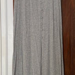 Good Luck Gem Ribbed Midi Skirt Grey Size S Photo 0