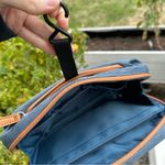 Nordace Siena Wash Pouch Toiletry Bag Blue Polyester/Vegan Leather | Travel, Gym Photo 5