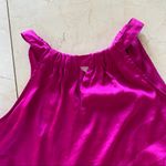 The Limited  Hot Pink Tie Halter Blouse Sz Small Photo 1