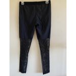 Chromat Classic Black Gender Inclusive Power Fishnet Mesh Running Pants‎ Small Photo 3