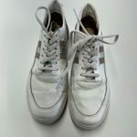Kaanas  Sneakers Womens 7 White Brown Platform Suede Detail‎ Stripe Side Shoes Photo 1