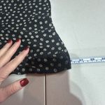 Reformation  Ditzy Micro Floral Black‎ Wide Leg Sleeveless Jumpsuit Size XS Photo 5