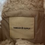 Thread & Supply Cream Sherpa Jacket Size M Photo 1
