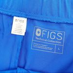 FIGS  Tonota Cropped Scrub Pants: Royal Blue Photo 8