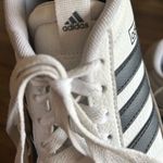 Adidas VL Court 3.0 Women’s Sneakers Size 7 Cloud White black stripe Photo 5