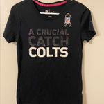 NFL Womens’‎  Indianapolis Colts A Crucial Catch T-Shirt Size Medium Photo 0