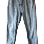 Reformation Straight Leg Jeans Light Blue High Rise Size 27 Denim DR Photo 0