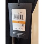 Andrew Marc  Sport Women's Fleece Split Neck Hoodie Black Size S NWT $79 Photo 3