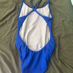 One Piece Roka  Women’s Elite Strap Back Blue Swimsuit Photo 2