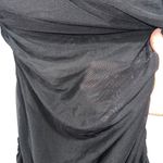 Amanda Uprichard X Revolve Myles Strapless Mesh Panel Maxi Dress Black Photo 5