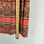 Mudd  Boho Y2K Mini Sun Dress V Neck Medium Orange Photo 3