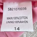 Showpo NEW Kiandra Wrap Mini Skirt Womens Sz 10 Pink Knot Detail Side Zip Lined Photo 4