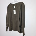 Apiece Apart  Dewi Balloon Sleeve Merino Wool & Silk Blend Sweater Photo 4