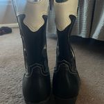 Cowboy Boot Heels Black Size 7 Photo 2