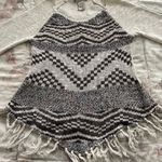 American Rag Cie beige ivory fringe boho Aztec sweater, size XS long sleeves Photo 12