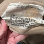 Forecaster of Boston Vintage Reversible Blue Tan Trench Coat Coastal Size 16 Photo 9