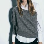 ZARA  One Shoulder Sweater Photo 3